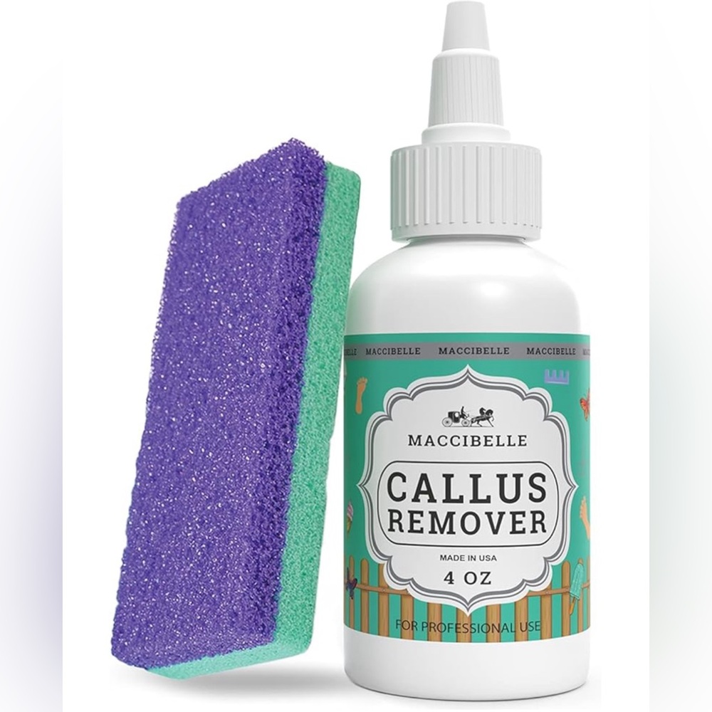 Professional extra strength Callus / Corn Remover Gel 4 oz + Pumice Stone